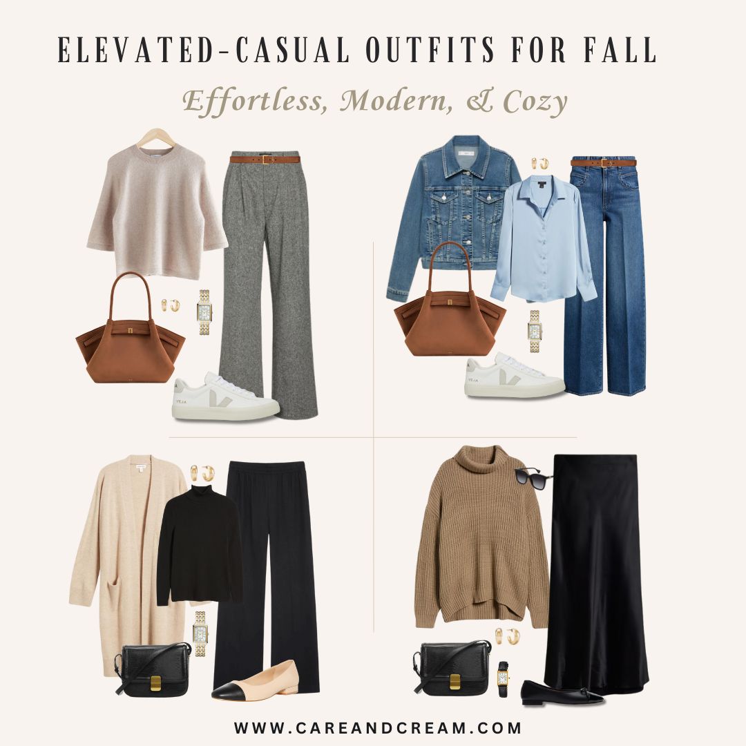 2 Chic Elevated Casual Outfits Made Simple With These Tips