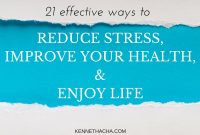 Effective Methods For Reducing Stress Today