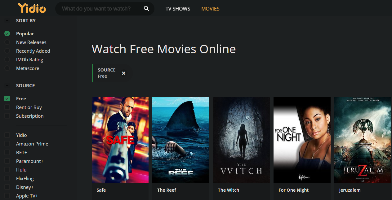 Where To Find Free Movies To Stream Online Legally